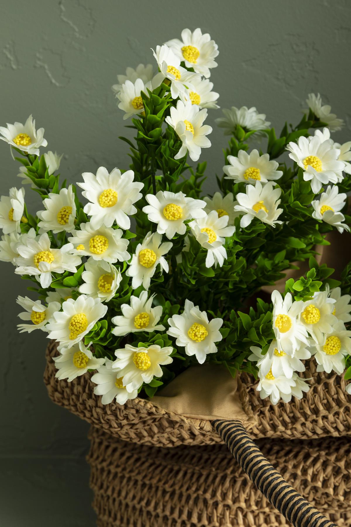 Yapay Papatya Demeti 35 Cm 5 Dal