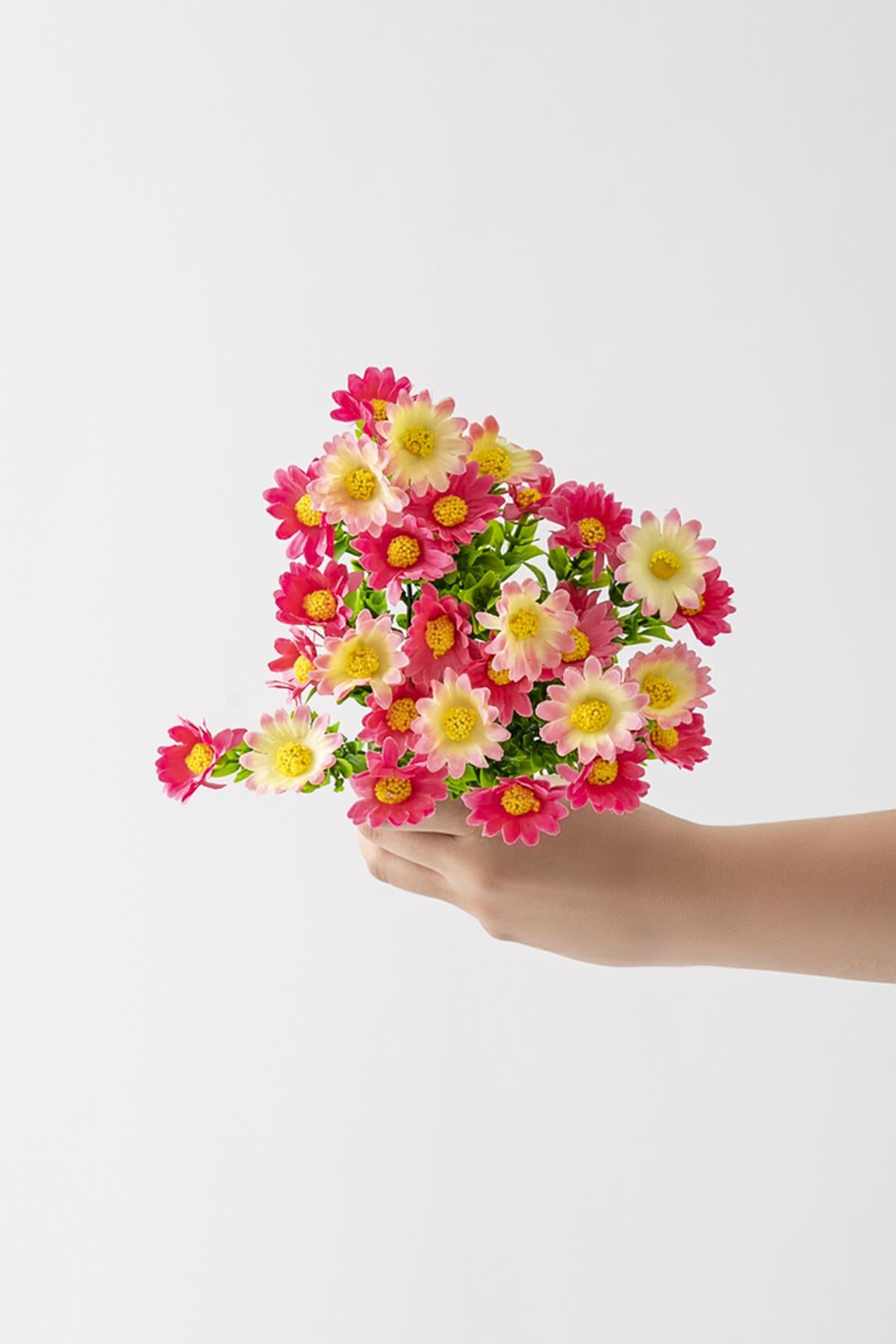 Yapay Papatya Demeti 35 Cm 5 Dal