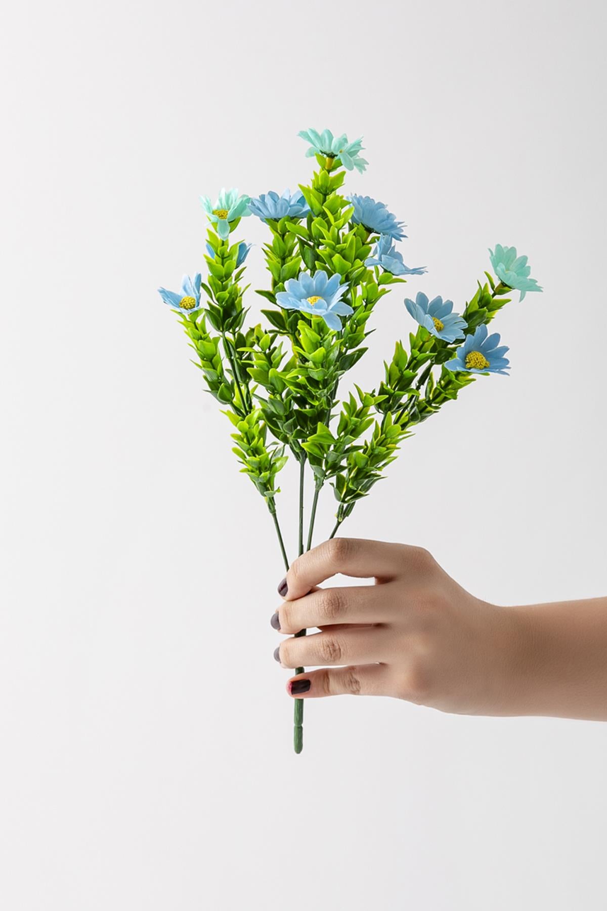 Yapay Papatya Demeti 35 Cm 5 Dal