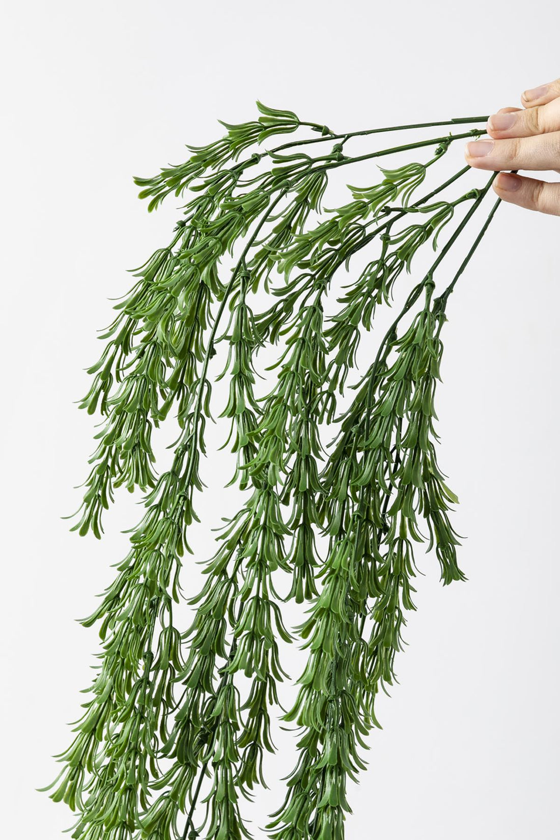 Yapay Püsküllü Sarmaşık Uv Korumalı Koyu Yeşil 80 Cm 5 Dal