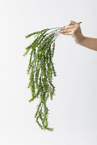 Yapay Püsküllü Sarmaşık Uv Korumalı Yeşil 80 Cm 5 Dal