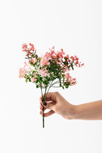 Yapay Renkli Okaliptus Demeti 35 Cm 5 Dal