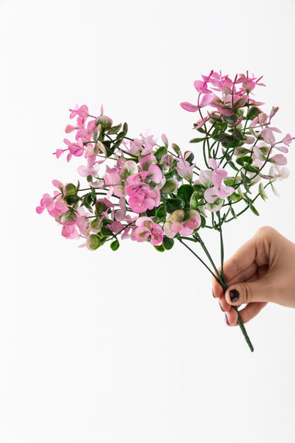 Yapay Renkli Okaliptus Demeti 35 Cm 5 Dal