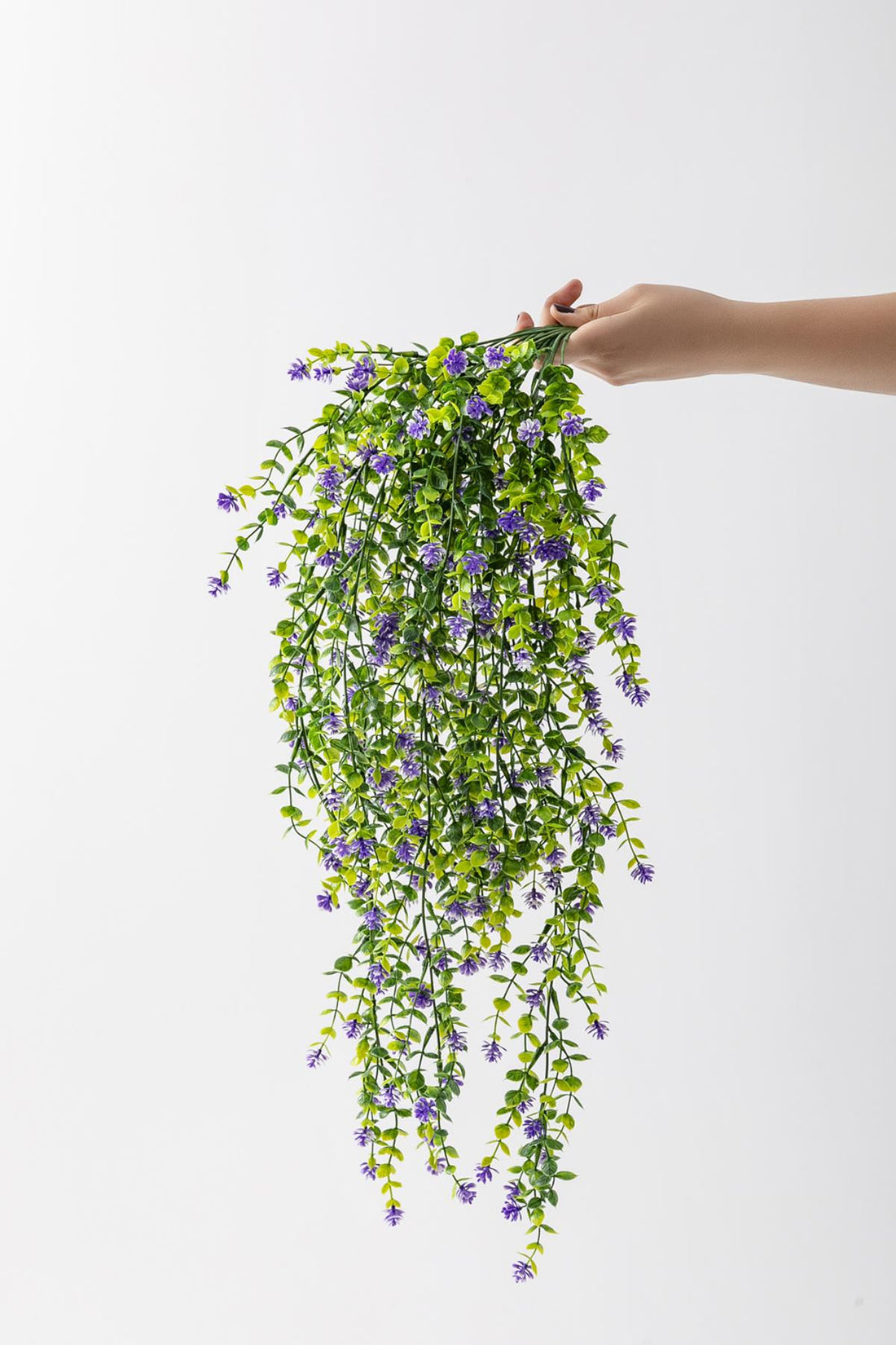 Yapay Renkli Sarmaşık 75 Cm 5 Dal Mor