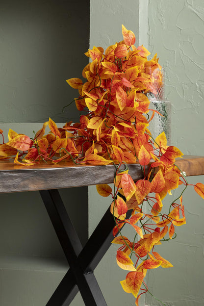 Yapay Renkli Sarmaşık 80 Cm 5 Dal