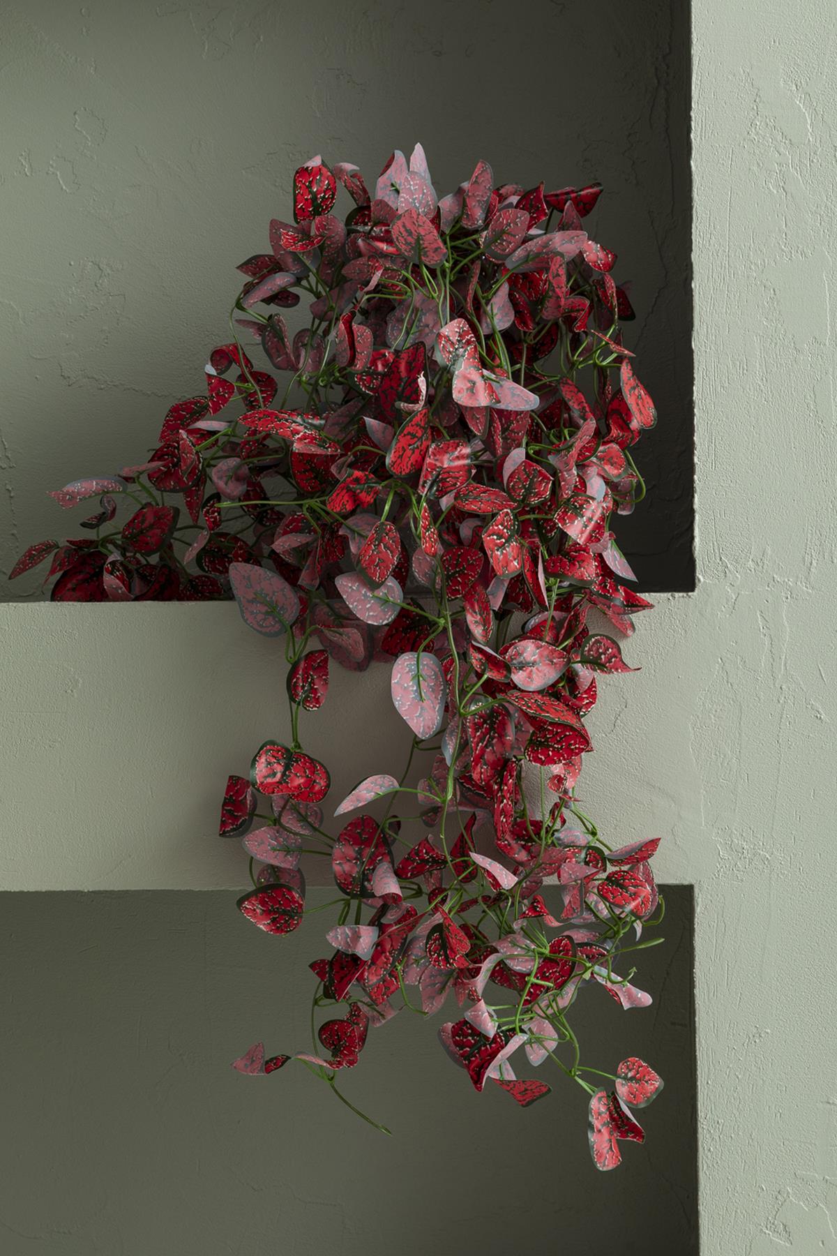 Yapay Renkli Sarmaşık 80 Cm 5 Dal Fuşya