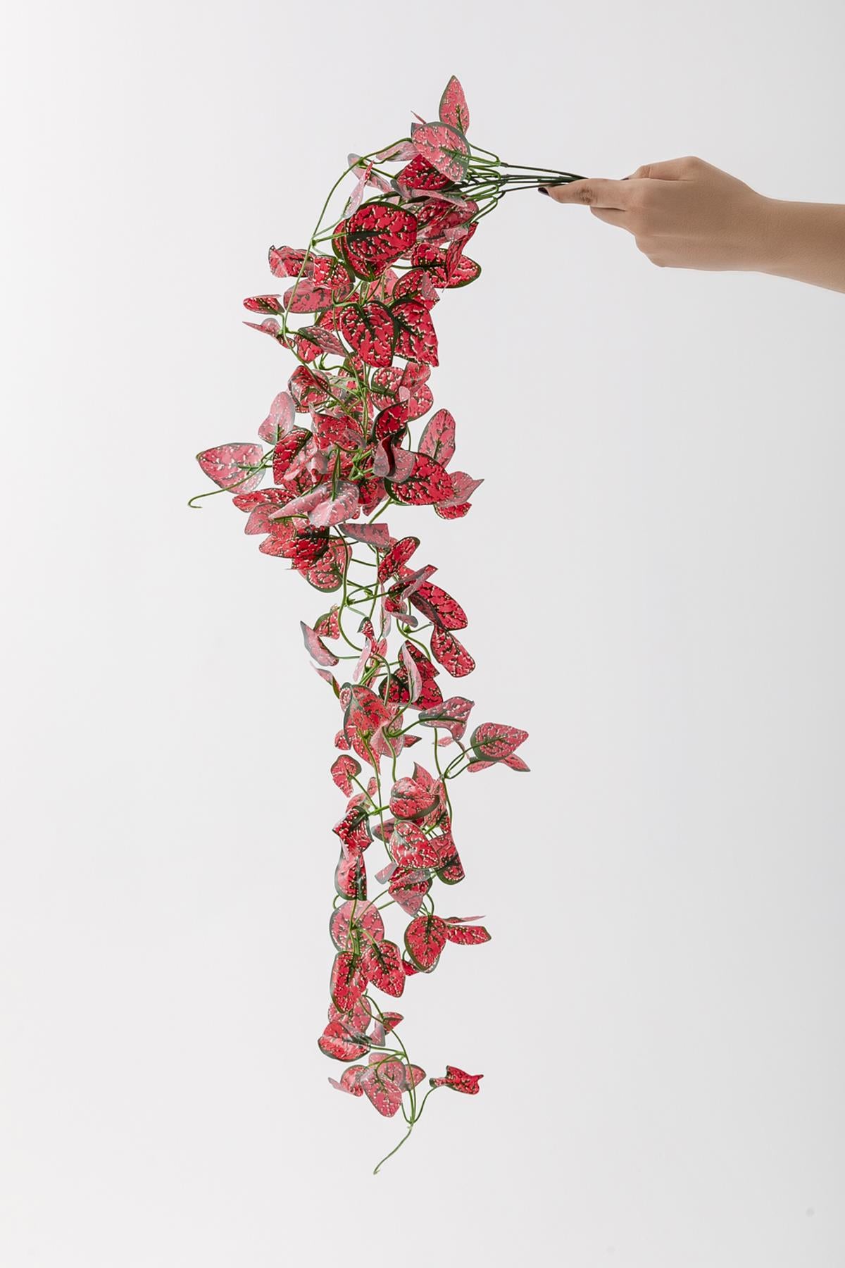 Yapay Renkli Sarmaşık 80 Cm 5 Dal Fuşya