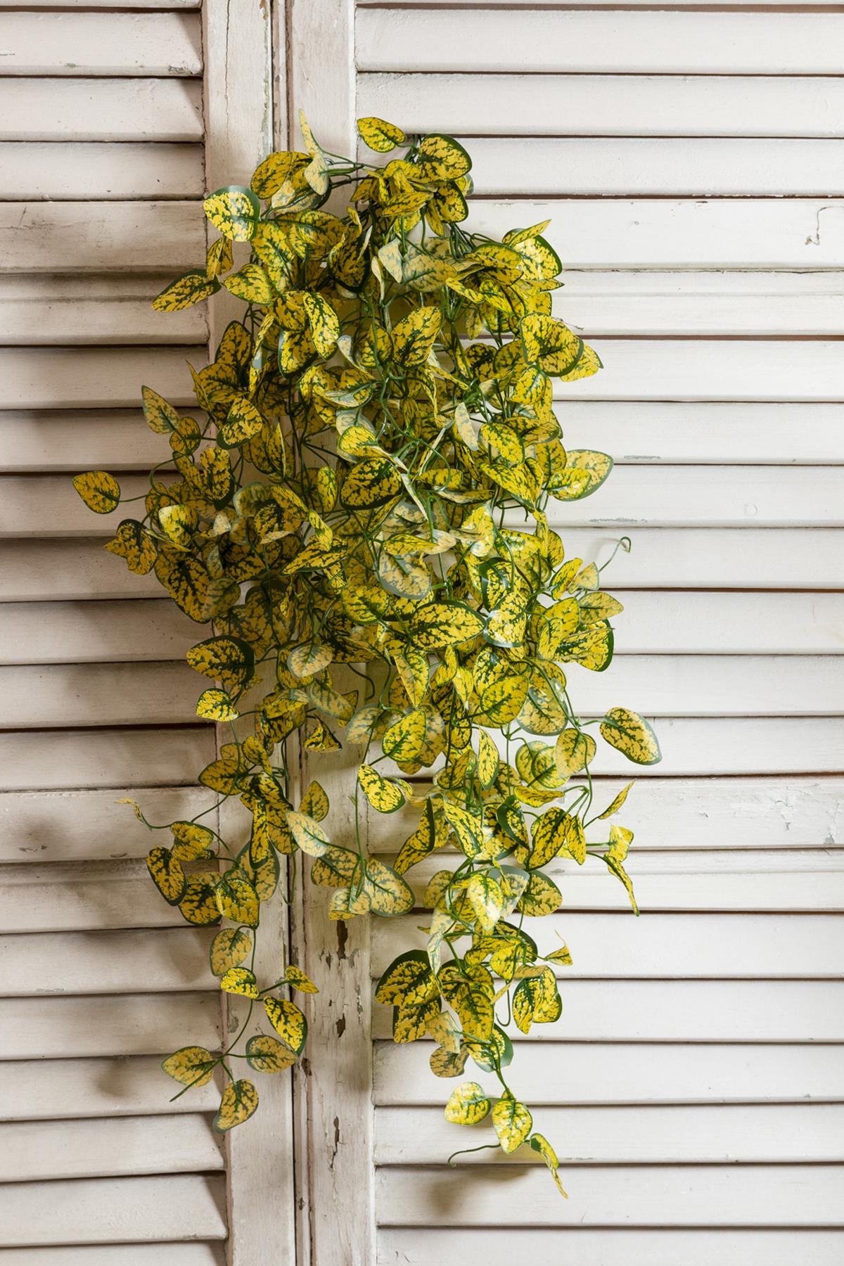 Yapay Renkli Sarmaşık 80 Cm 5 Dal Sarı