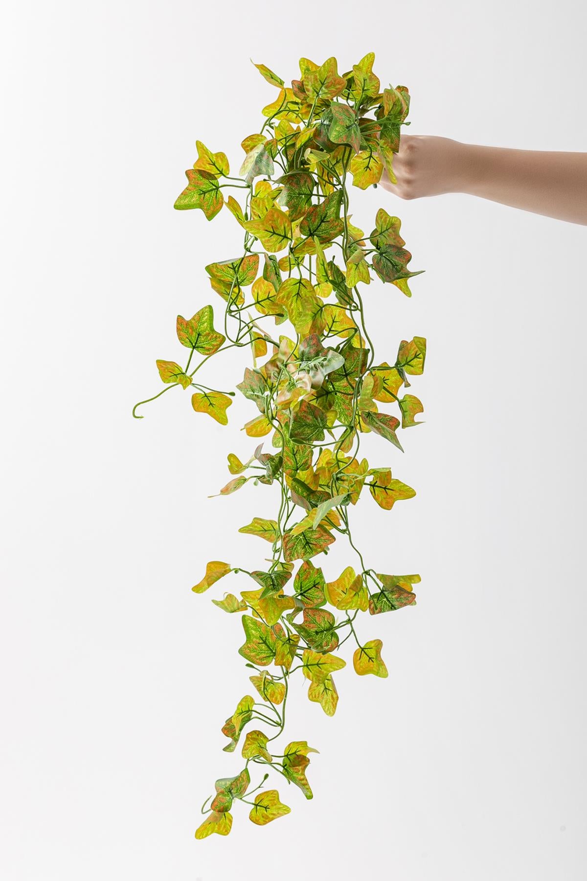 Yapay Renkli Sarmaşık 80 Cm 5 Dal Yeşil