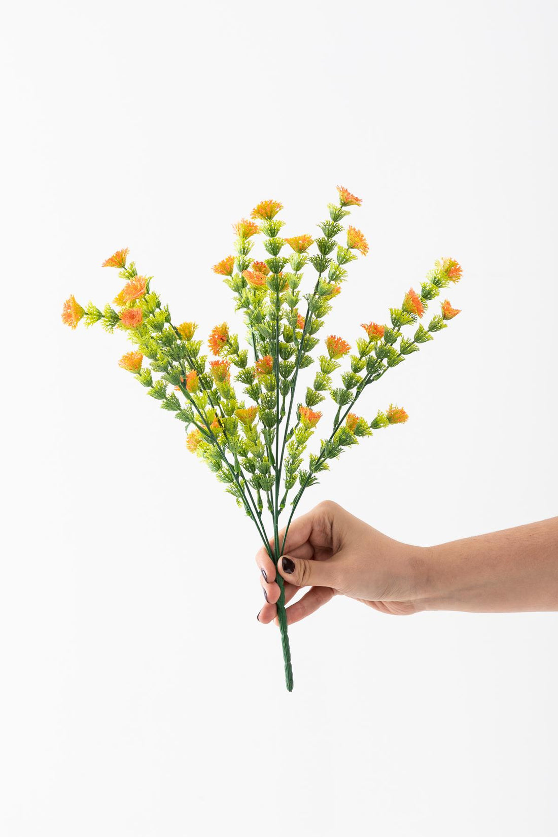 Yapay Renkli Yeşillik Demeti 40 Cm 5 Dal