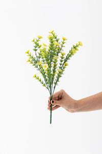 Yapay Renkli Yeşillik Demeti 40 Cm 5 Dal