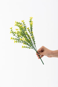 Yapay Renkli Yeşillik Demeti 40 Cm 5 Dal