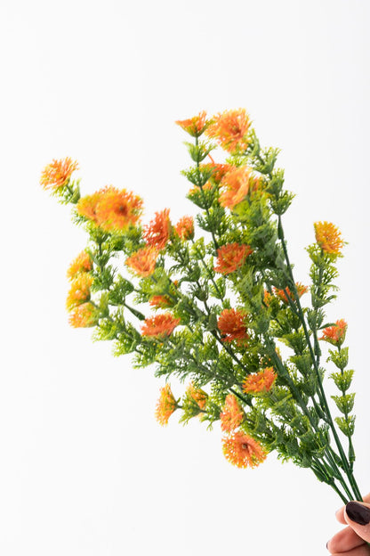 Yapay Renkli Yeşillik Demeti 40 Cm 5 Dal