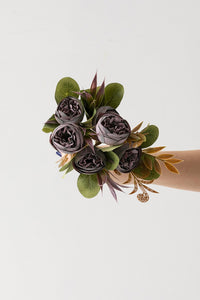 Yapay Şakayık Demeti 30 Cm 6 Dal Mor