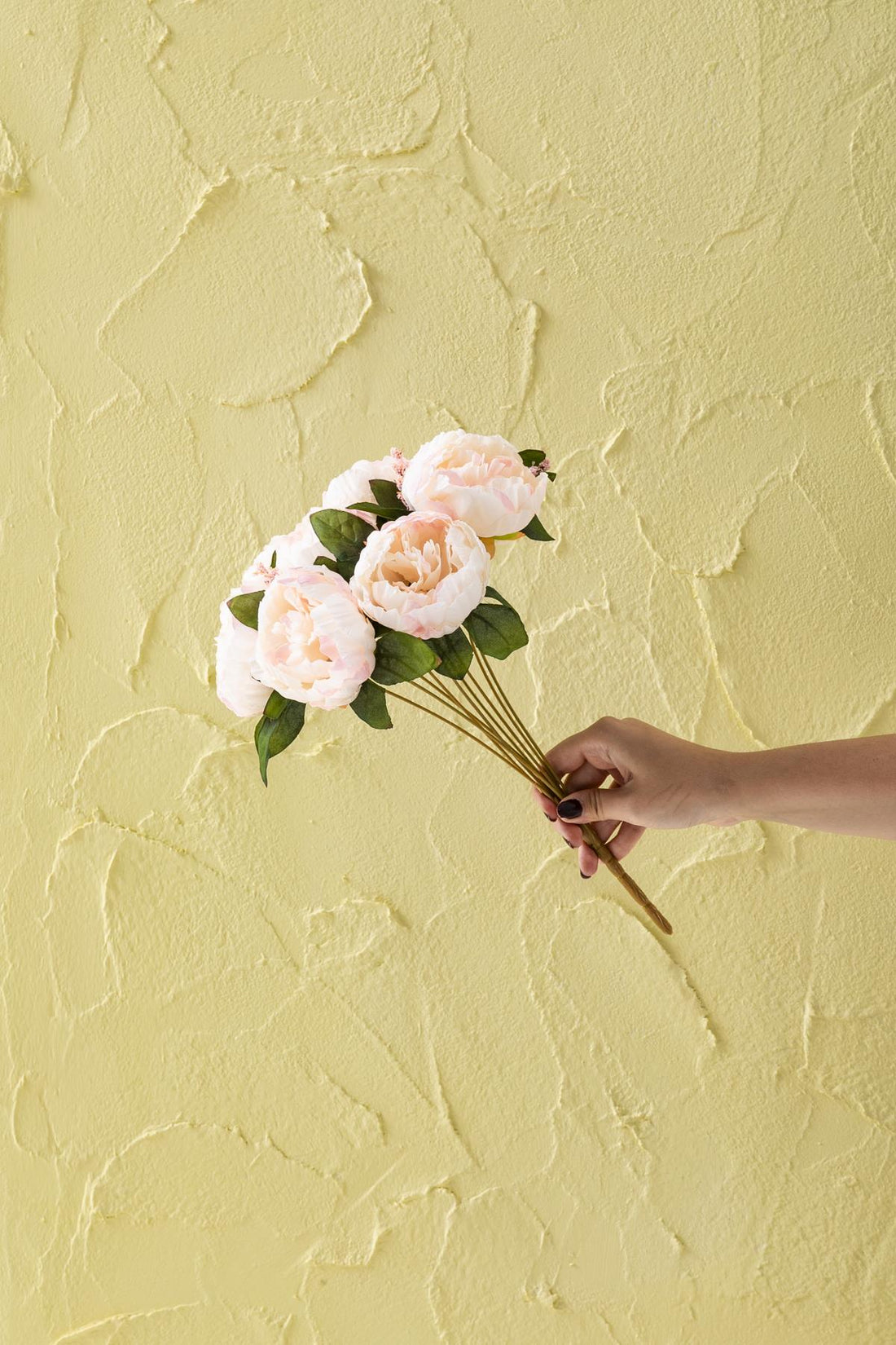 Yapay Şakayık Demeti Pembe 35 Cm 9 Dal