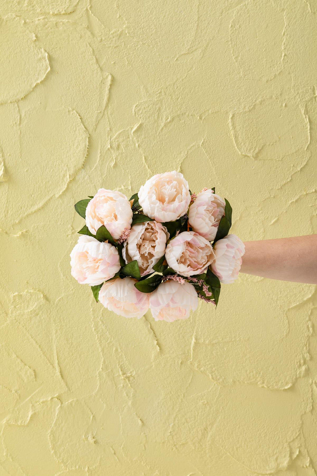 Yapay Şakayık Demeti Pembe 35 Cm 9 Dal