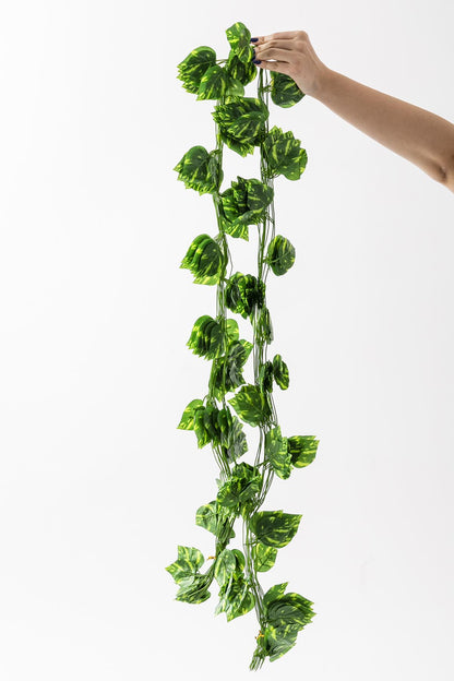 Yapay Sarı Desenli Zincir Sarmaşık 12&