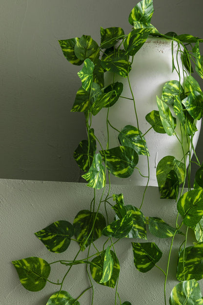 Yapay Sarı Desenli Zincir Sarmaşık 12&