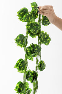 Yapay Sarı Desenli Zincir Sarmaşık 12'li