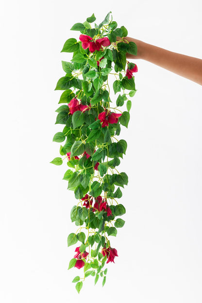 Yapay Sarmaşık Begonvil Fuşya 100 Cm 8 Dal