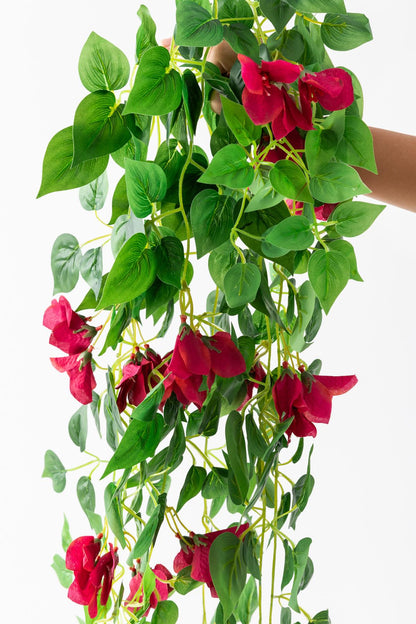 Yapay Sarmaşık Begonvil Fuşya 100 Cm 8 Dal