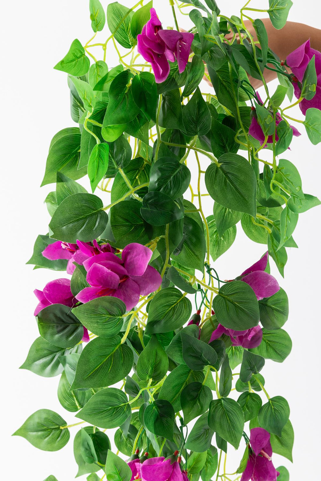 Yapay Sarmaşık Begonvil Mor 100 Cm 8 Dal