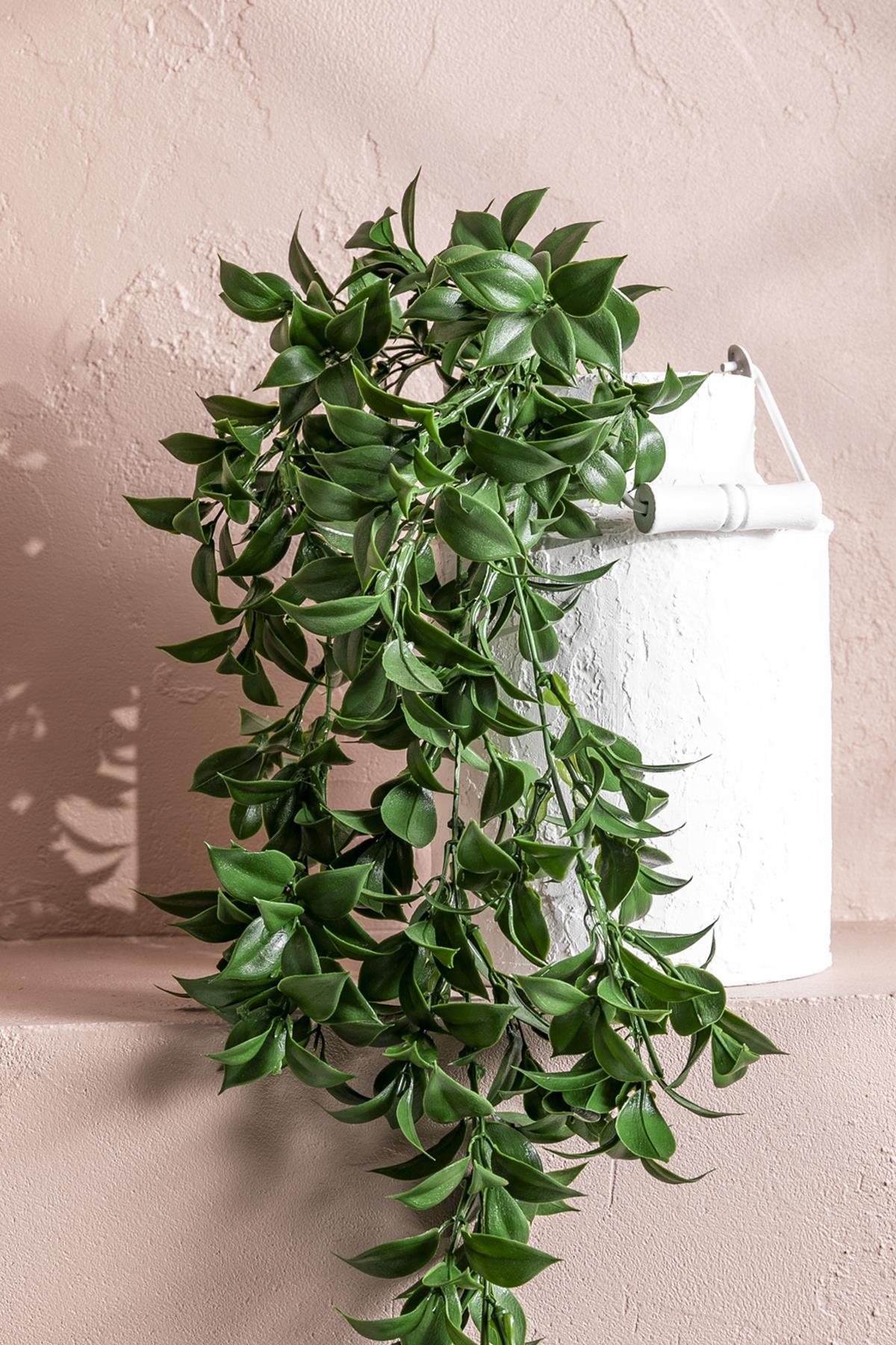 Yapay Sarmaşık Çay Uv Korumalı Koyu Yeşil 75 Cm 5 Dal