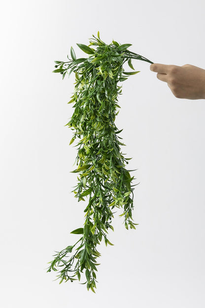 Yapay Sarmaşık Kılıç Uv Korumalı Yeşil 80 Cm 5 Dal