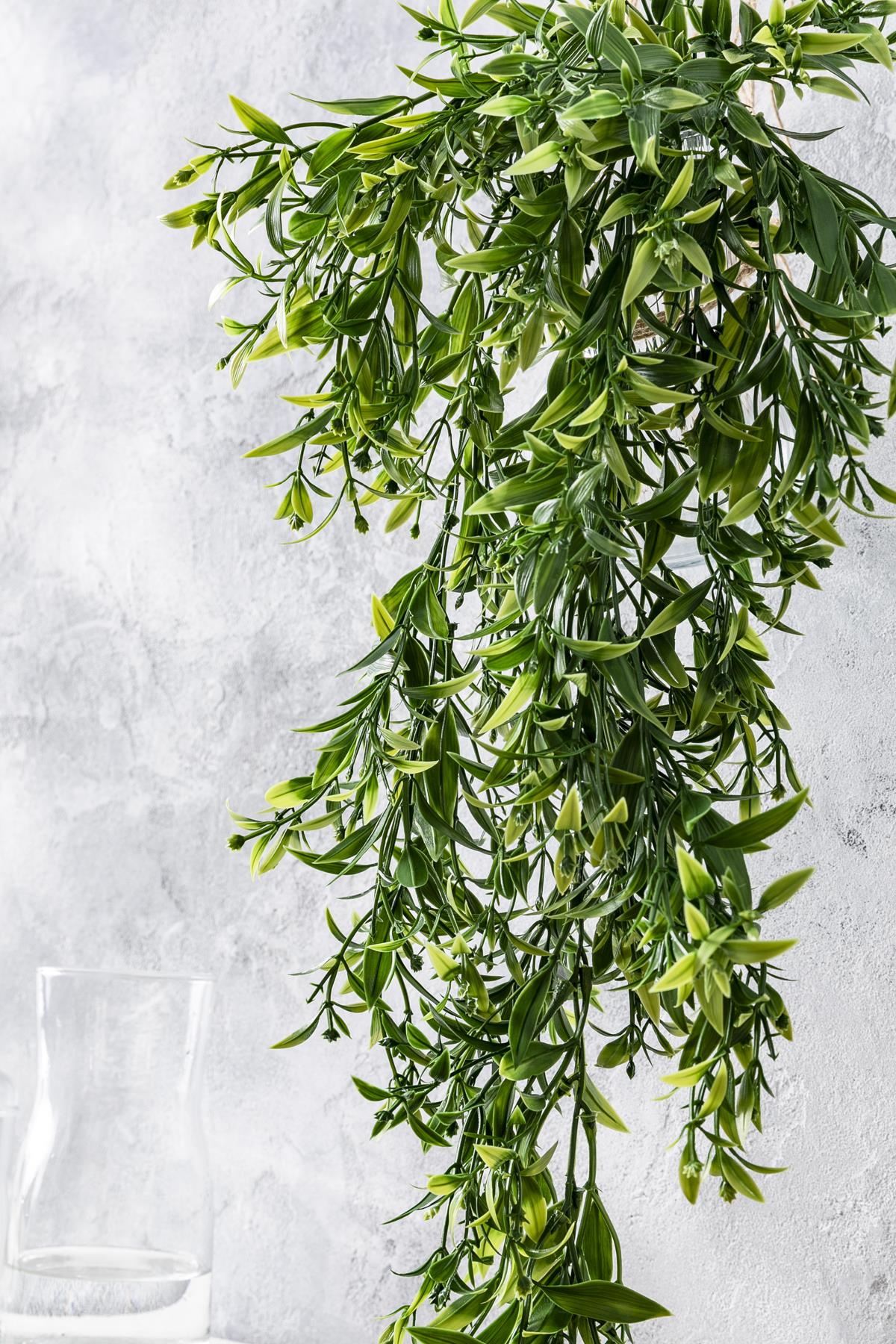 Yapay Sarmaşık Kılıç Uv Korumalı Yeşil 80 Cm 5 Dal