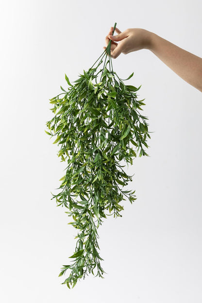 Yapay Sarmaşık Kılıç Uv Korumalı Yeşil 80 Cm 5 Dal