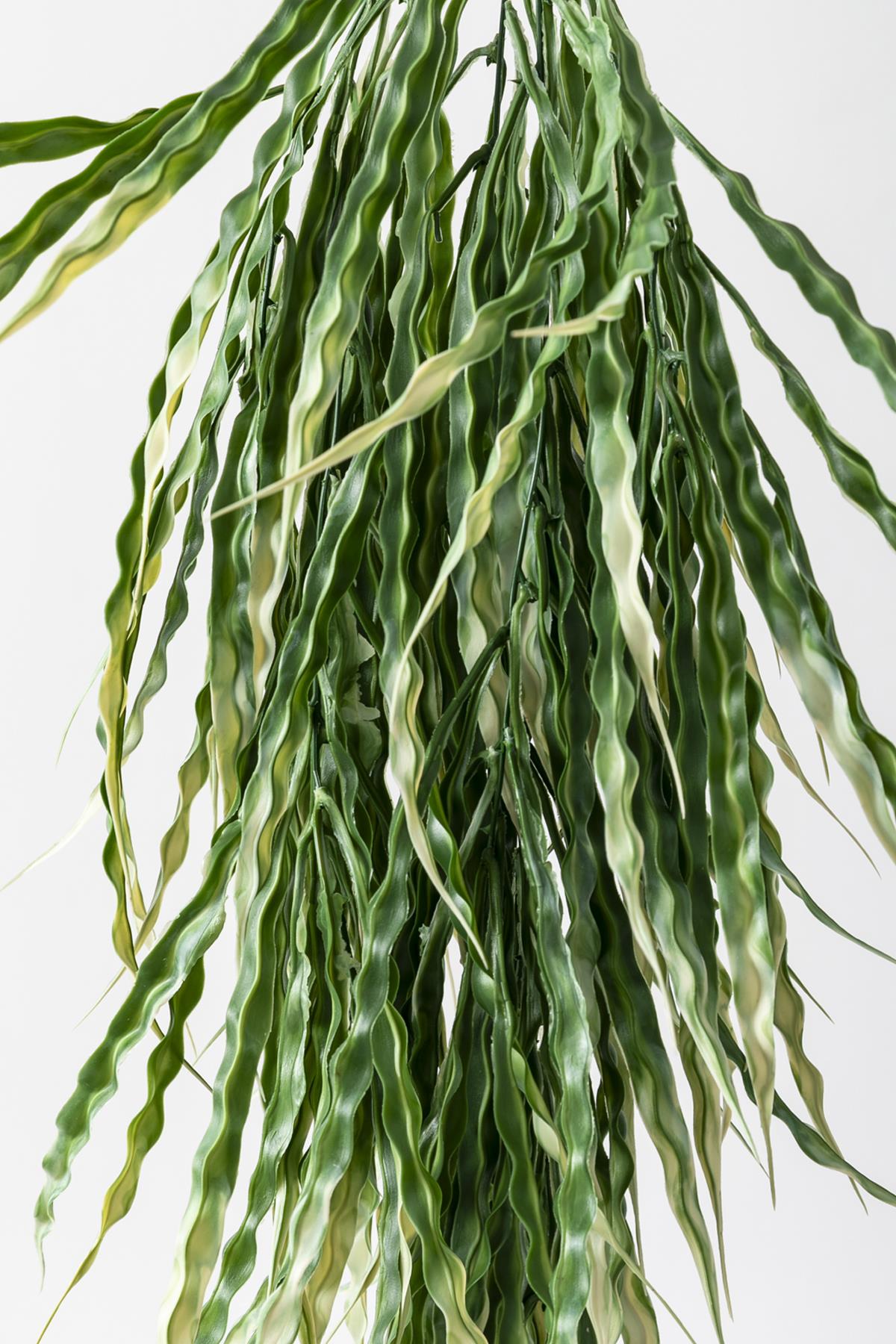 Yapay Sarmaşık Sazlık Yeşil Krem 90 Cm 5 Dal