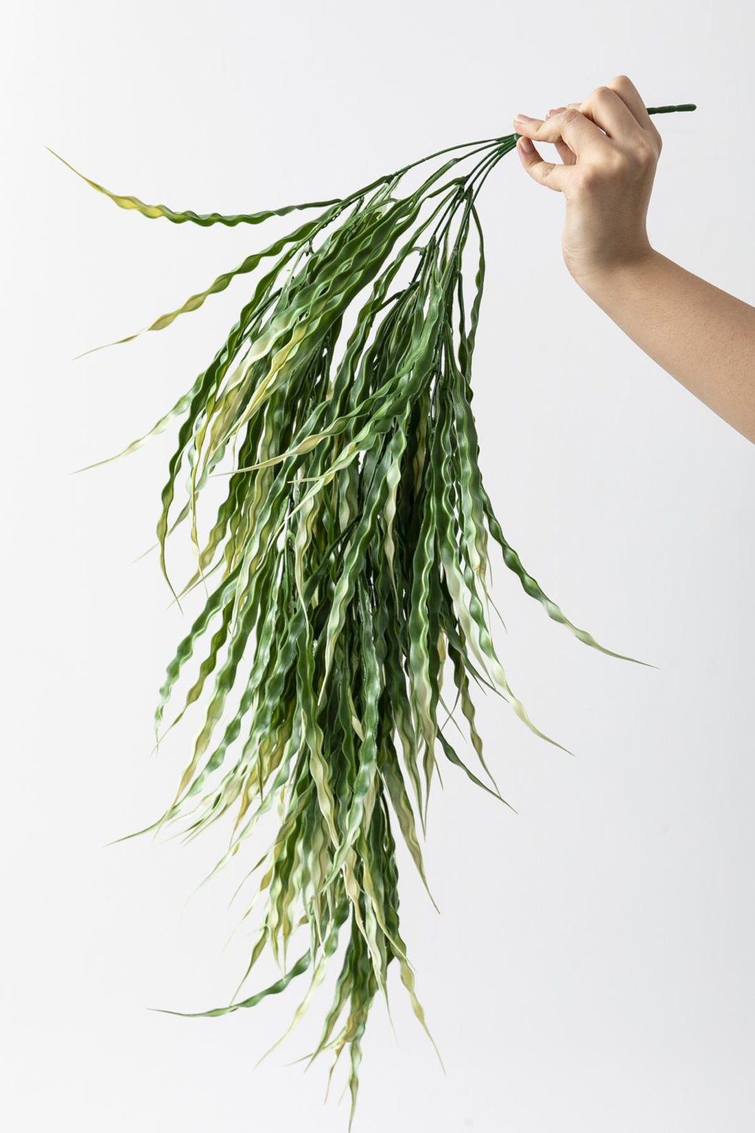 Yapay Sarmaşık Sazlık Yeşil Krem 90 Cm 5 Dal