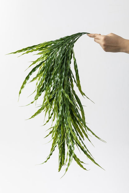 Yapay Sarmaşık Uv Korumalı Sazlık Yeşil 90 Cm 5 Dal