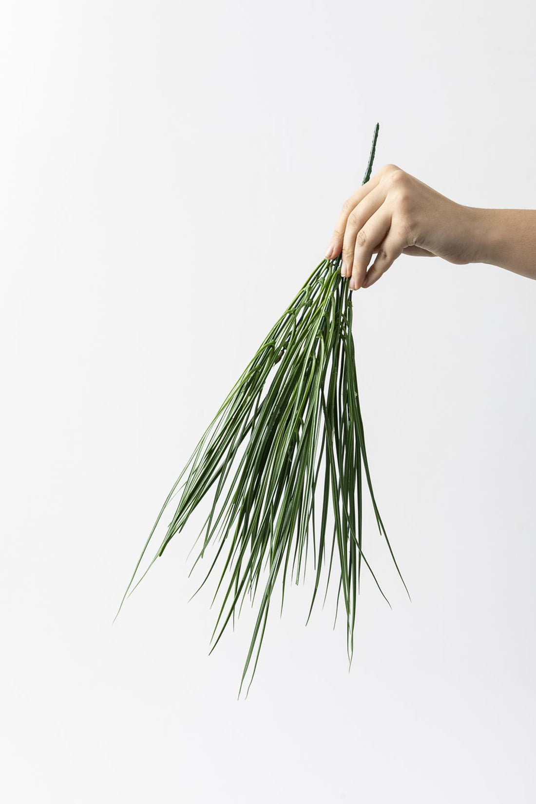 Yapay Saz Demeti Açık Yeşil 50 Cm 7 Dal(Uv)