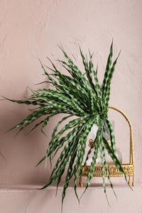 Yapay Saz Demeti Koyu Yeşil 50 Cm 7 Dal(Uv)