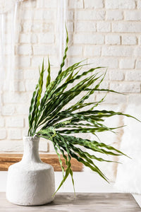 Yapay Saz Demeti Yeşil 50 Cm 7 Dal(Uv)