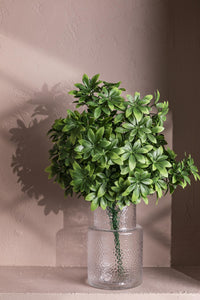 Yapay Şefrole Demeti Yeşil 60 Cm 24 Dal(Uv)