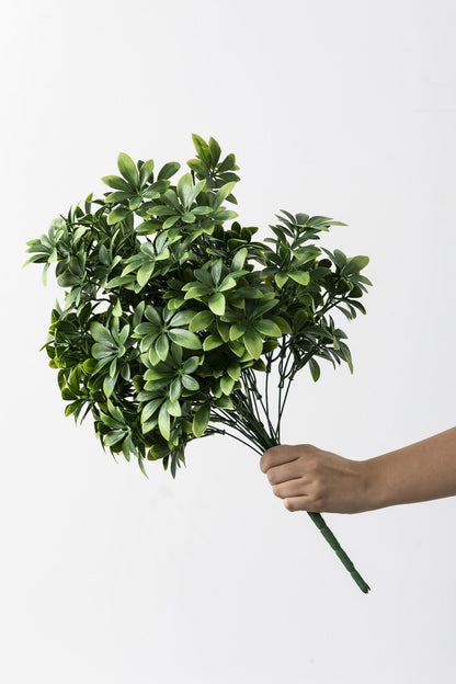 Yapay Şefrole Demeti Yeşil 60 Cm 24 Dal(Uv)