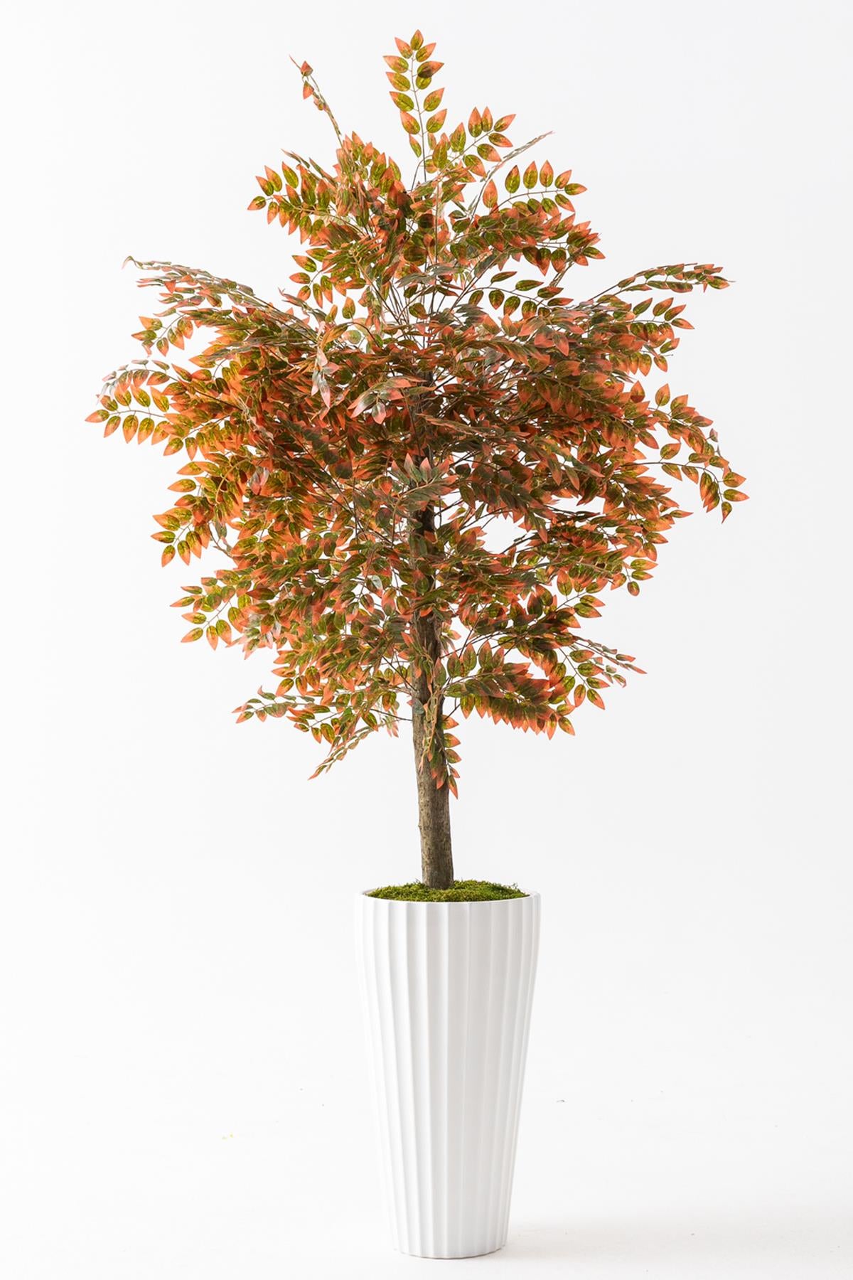 Yapay Söğüt Ağacı 200 Cm Turuncu