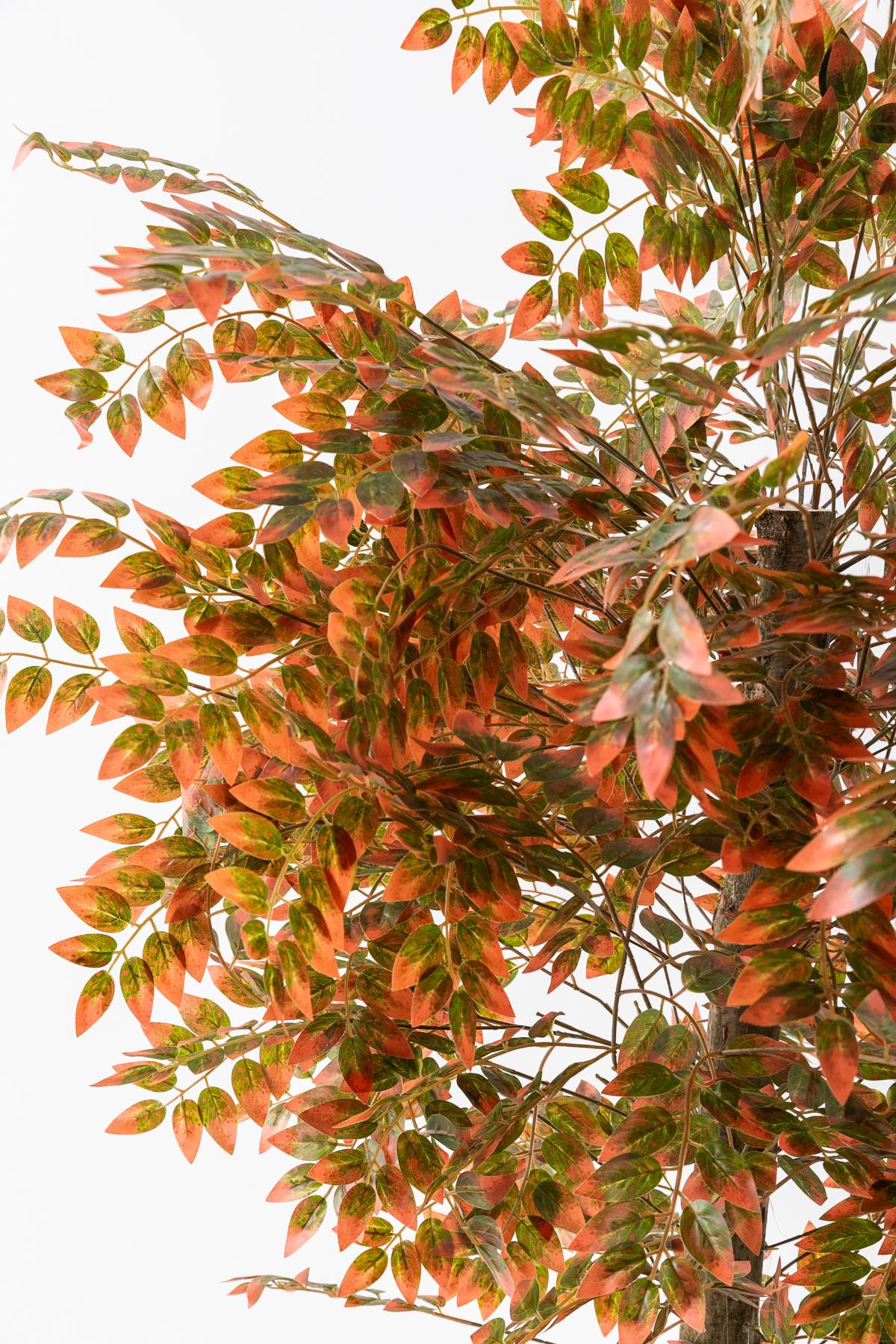 Yapay Söğüt Ağacı 200 Cm Turuncu