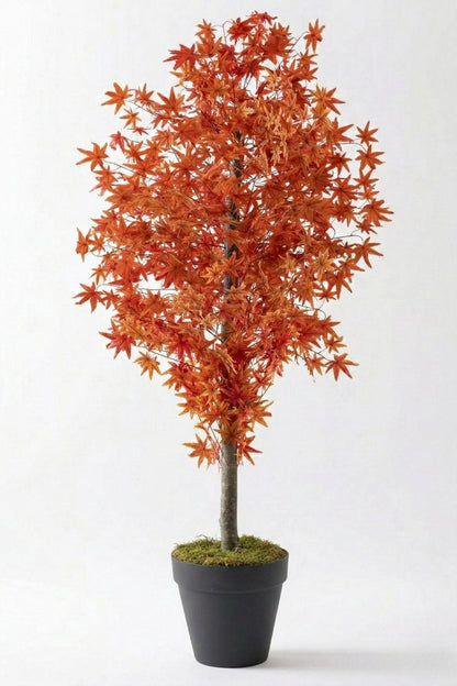 Yapay Sonbahar Ağacı Kırmızı