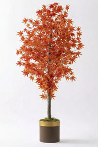 Yapay Sonbahar Ağacı Kırmızı