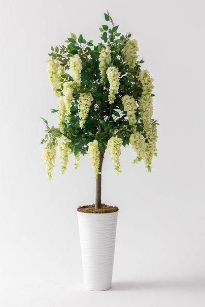 Yapay Sümbül Ağacı 180 Cm Krem