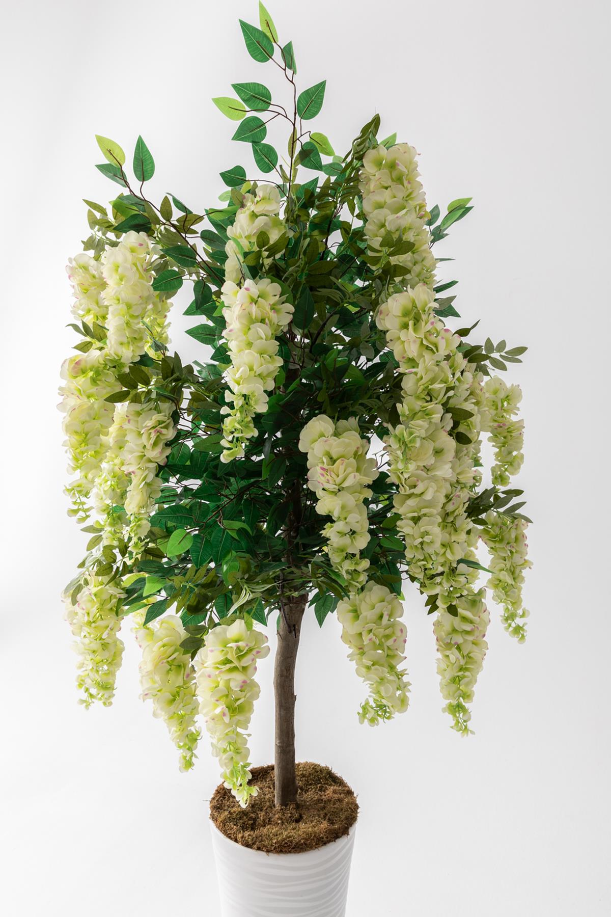 Yapay Sümbül Ağacı 180 Cm Krem