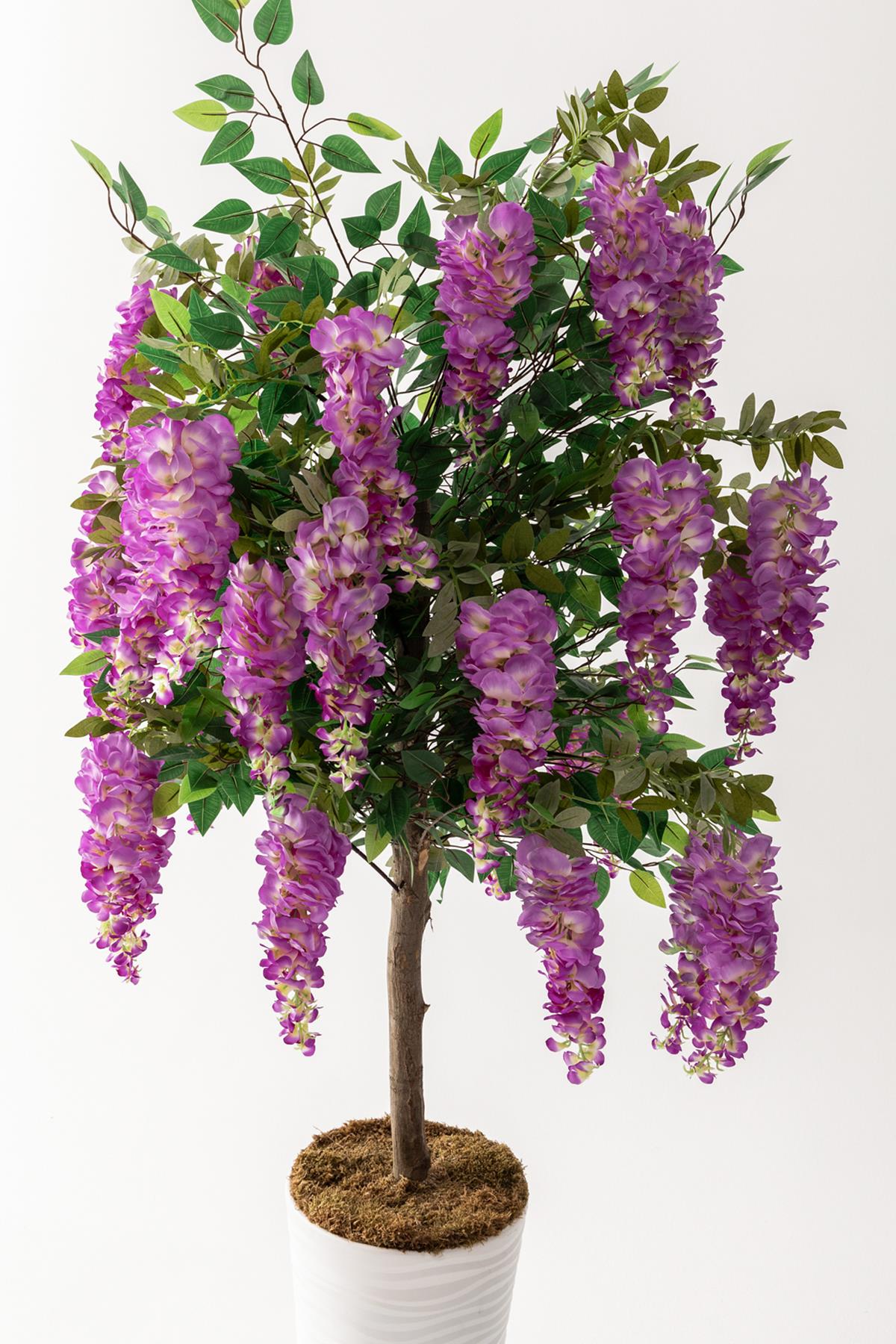 Yapay Sümbül Ağacı 180 Cm Lila