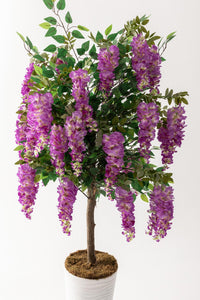 Yapay Sümbül Ağacı 180 Cm Lila