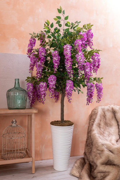 Yapay Sümbül Ağacı 180 Cm Lila