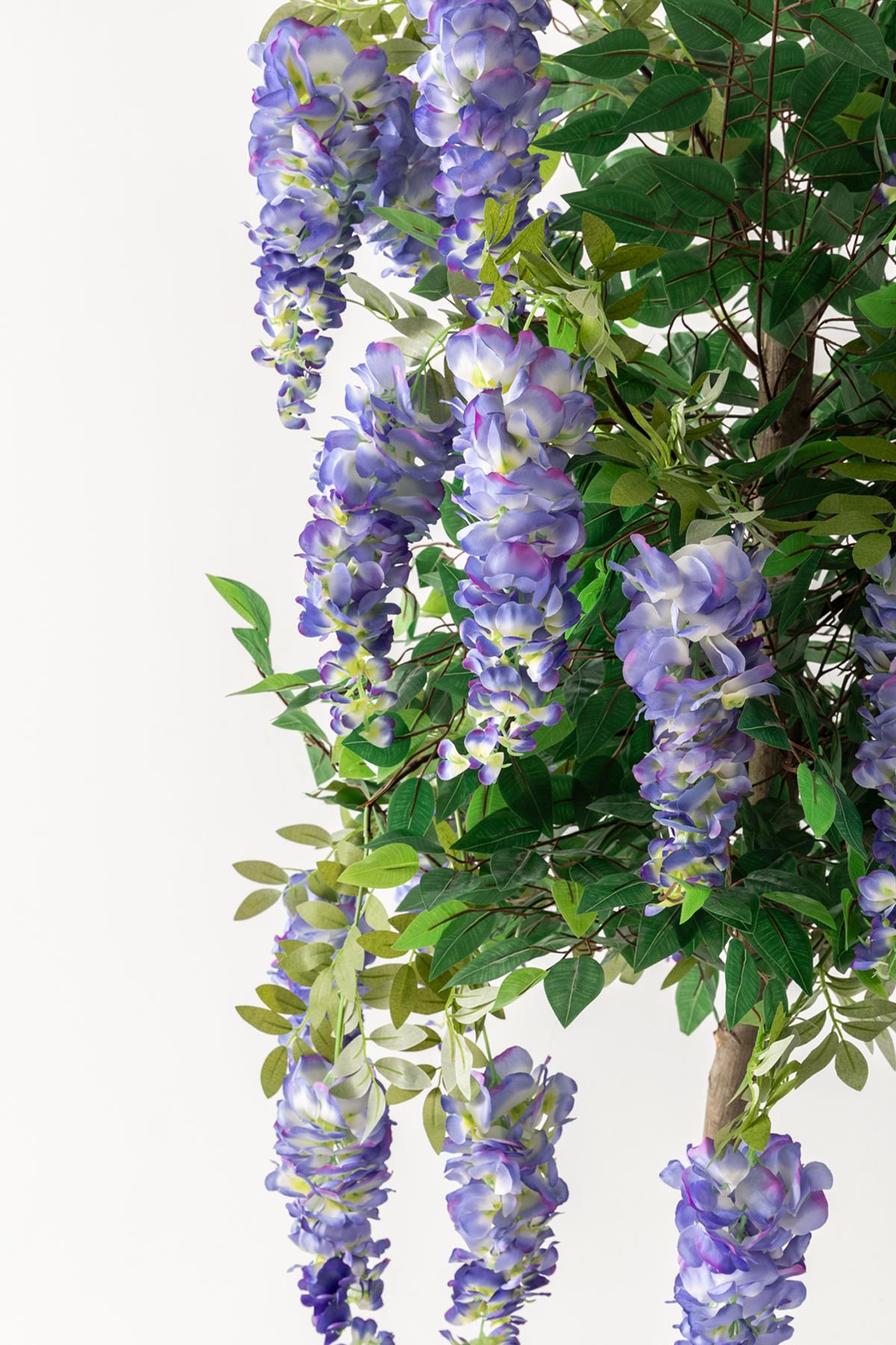 Yapay Sümbül Ağacı 180 Cm Mor