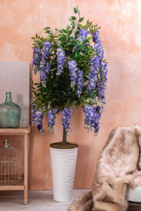 Yapay Sümbül Ağacı 180 Cm Mor