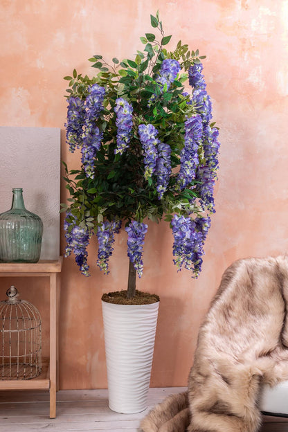 Yapay Sümbül Ağacı 180 Cm Mor